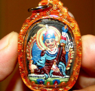 Blessing Buddha Padmasambava, Tibetan Amulet 