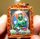 Blessing Green Tara , Tibetan Amulet 