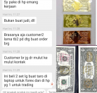 Blessing New Testimoni 68 1 set bever lack of money 