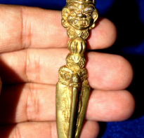 Blessing buddha Kilaya Naga Wrathfull face, Size 9 cm 