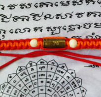 Blessing buddha Takrut Bullet Mahachok Mahasetti , Blessing Lp AP Khemajaro Wat Thongthai 