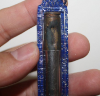 Blessing buddha Takrut Bullet Lok Puen, Lp Od (Lp Aut) Wat Saimai BE 2553 (blue) 