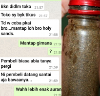 Blessing buddha Testimoni penggunaan Holy Sands 2