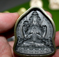 Blessing buddha Molding atau Cetakan Amulet Zhen Re Zig Avalokitesvara 