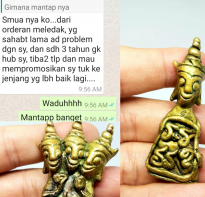 Blessing buddha Testimony 3 Heads 6 Hands Ngang Emperor, Phra Ajhan O