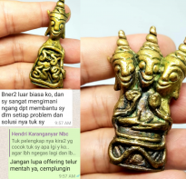 Blessing buddha Testimony 3 Heads 6 Hands Ngang Emperor, Phra Ajhan O