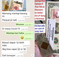 Blessing buddha New Testimoni 32 Never Lack Of Money Yant, Phra Ajhan O