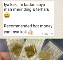 Blessing buddha New Testimoni 35 Never Lack Of Money Yant, Phra Ajhan O