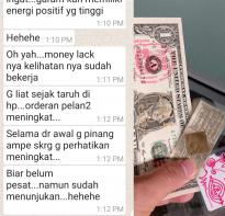 Blessing buddha New Testimoni 41 Never Lack Of Money Yant, Phra Ajhan O