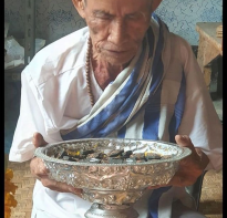 Blessing buddha Khunpaen 5 nyonya Por Nan Salatan, blessing Ajhan Tay Charangsee 