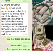 Blessing buddha New Testimoni 45 Never Lack Of Money Yant, Phra Ajhan O