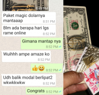 Blessing buddha New Testimoni 50 Never Lack Of Money Yant, Phra Ajhan O