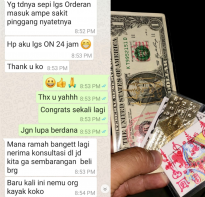 Blessing buddha New Testimoni 50 Never Lack Of Money Yant, Phra Ajhan O