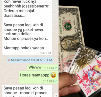 Blessing buddha New Testimoni 60 Never Lack Of Money Yant, Phra Ajhan O
