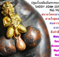 Blessing buddha Daddy Adam Copper Egg Ngang by Phra Arjarn O