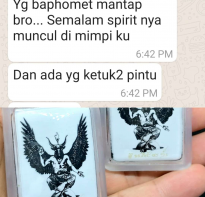 Blessing buddha Testimony Lord of the Dark, King Bhapomet Prai, Ajhan Apichai