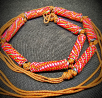 Blessing buddha Superior 9 takrut mahathep waist BE. 2549  by Ajhan Kha