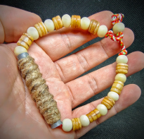 Blessing buddha Gelang Takrut HM bone  blessing Ajhan Tien Nong 2019