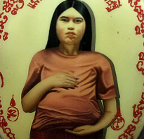 Blessing buddha Mae Nui Chang Mae Bunting Blessing LP Chalom 