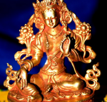 BlessingBuddha.Com Pratima Green Tara, Nepal, tinggi 10 cm 