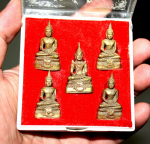 BlessingBuddha.Com Set 5 Phra Buddha Sothorn, Wat Phra Thatlali BE 2541 